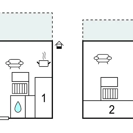 2 Bedroom Awesome In Nordenbro Vesteregn